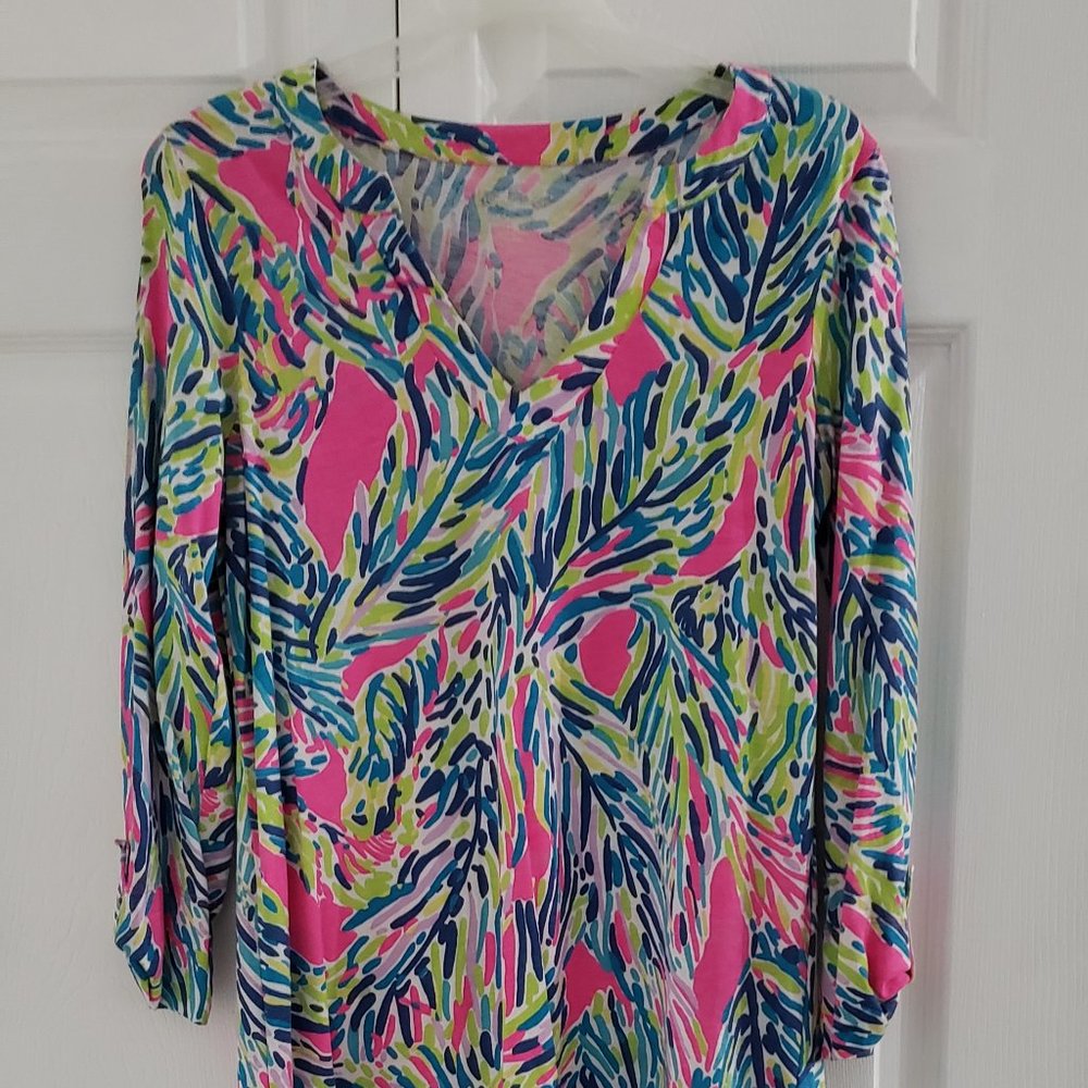 Lilly Pulitzer colorful dress
